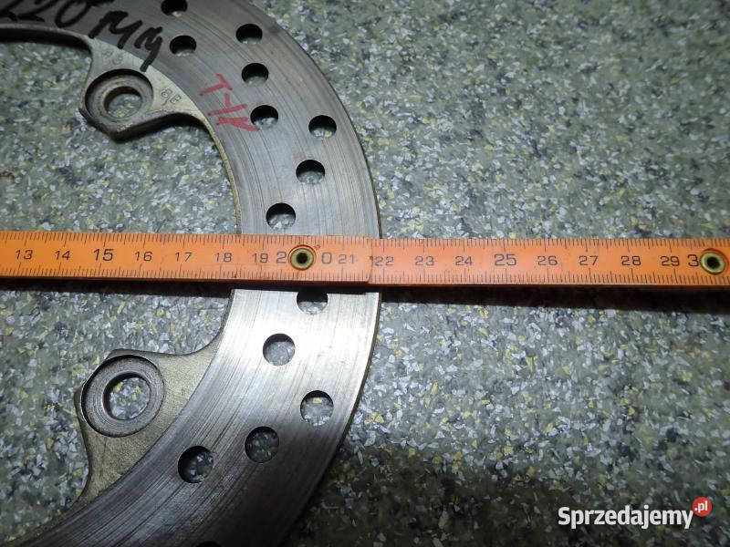 TARCZA HAMULCOWA HAMULCA TYŁ 45MM GRUBOŚCI 220MM lubuskie Strzelce Krajeńskie sprzedam