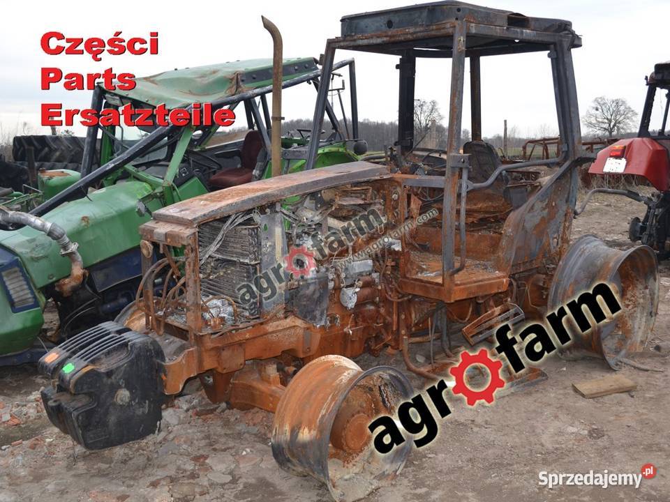 Massey Ferguson 5445 części skrzynia biegów oś Byków
