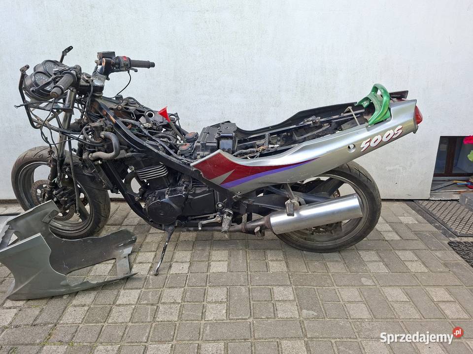 Kawasaki gpz 500 s części silnik tłumik owiewki Koło