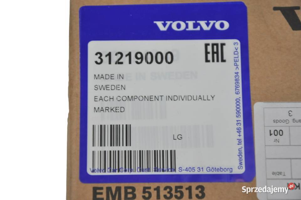 VOLVO S80 XC90 pompa wody oryginal 30 32 OE Bielany Wrocławskie