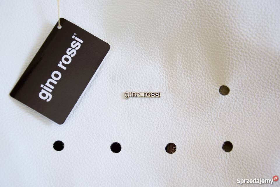 GINO ROSSI torba NOWA biała 12cm Torby i torebki Warszawa