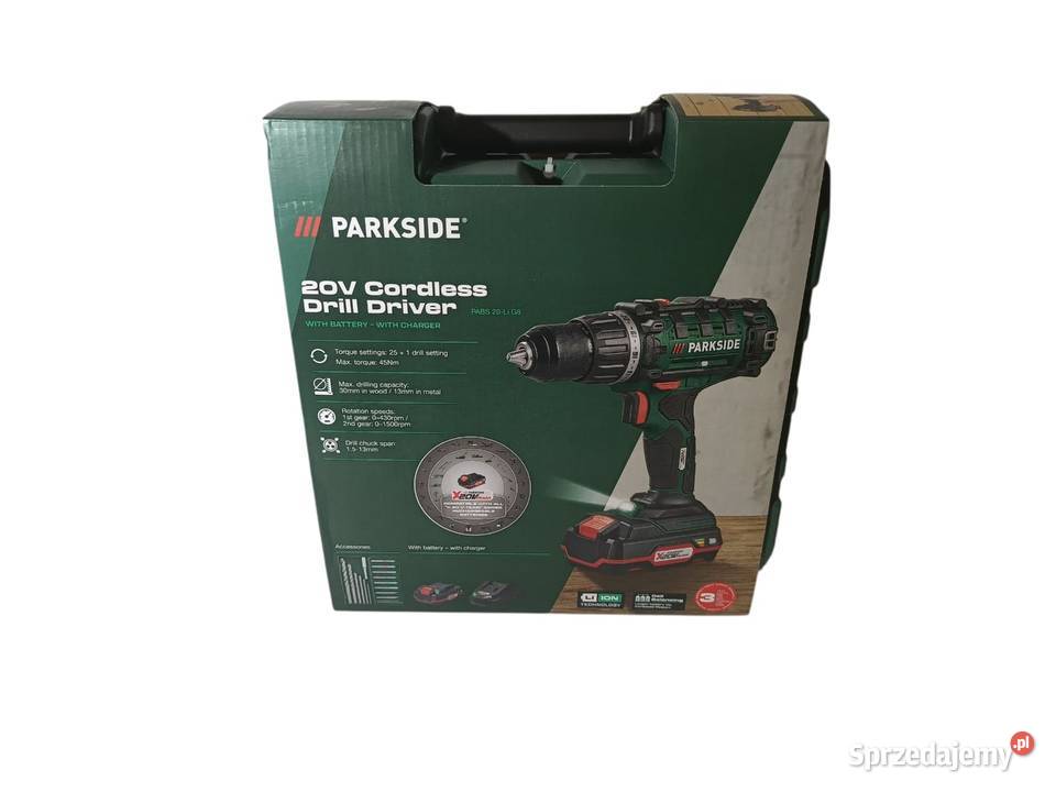 Wiertarkowkrętarka Parkside 20V Katowice
