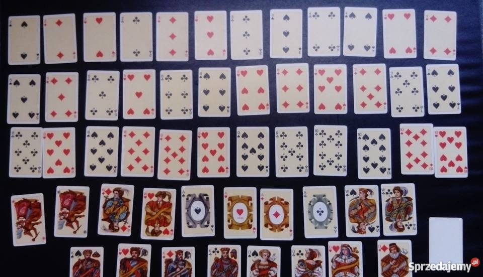 Stare Karty Pasjansowe KZWP 3380 Stan małopolskie