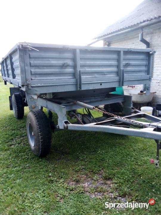 Przyczepa wywrotka SANOK D47B Nowiny Żukowskie sprzedam