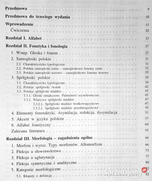 Zarys gramatyki polskiej Alicja Nagórko Chełm