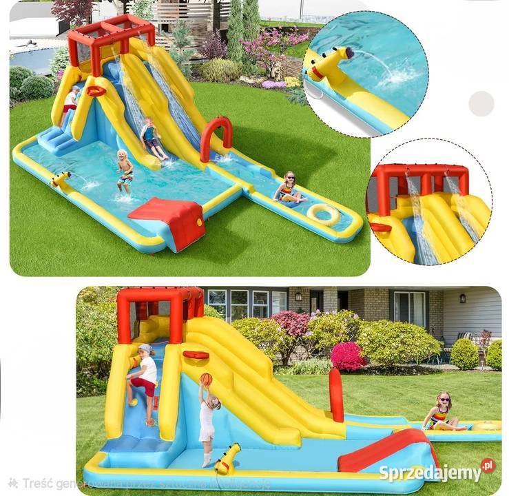 Dmuchany zamek park wodny dzieci na wynajem Wolica