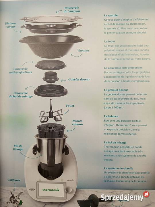 Biały Thermomix TM6 w stanie