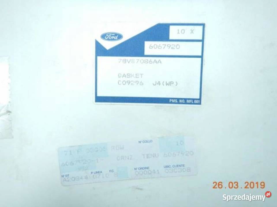 USZCZELKA SKRZYNI NADBIEG FORD TRANSIT 8591 lubelskie