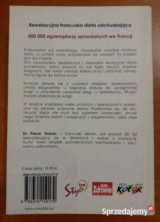 Nie potrafię schudnąć Dr Dukan Pierre Wrocław