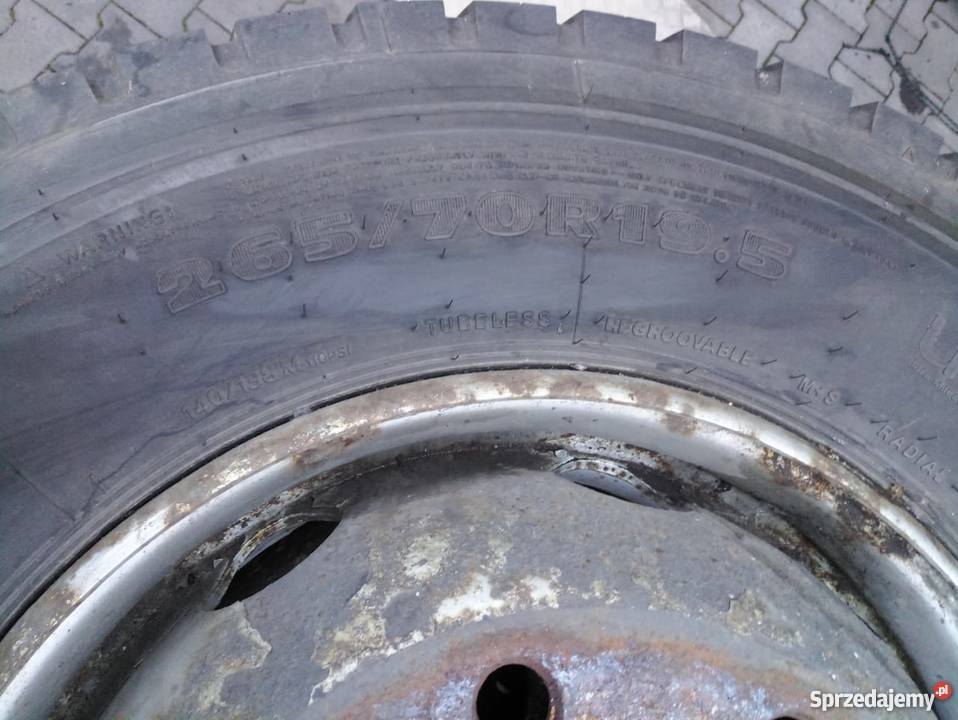KOŁO Koła OPONY 26570 R195 NAPĘDOWE TYŁ 90 całoroczne Rzędowice