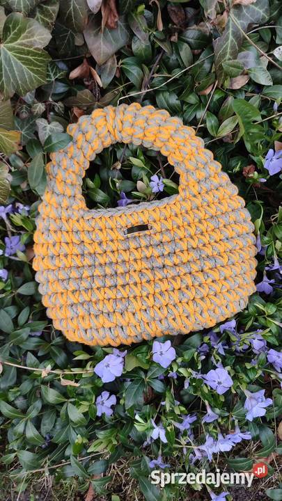 Torebka ze sznurka handmade Do ręki  sprzedam