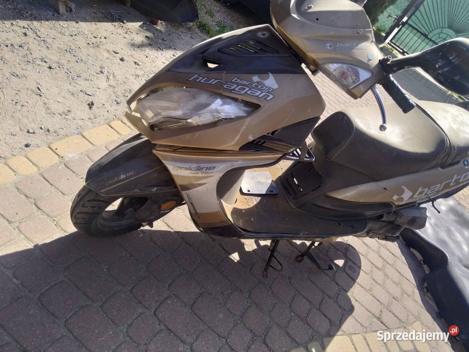 Skuter uszkodzonych bez kwitów sprzedam
