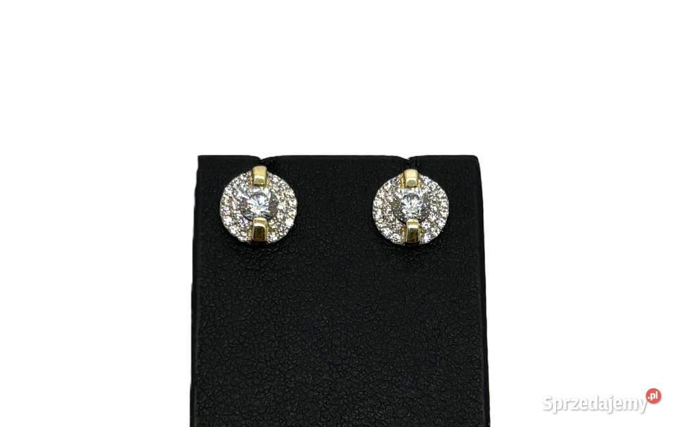 Nowe Złote Kolczyki pr 585 175g Kolczyki Elbląg
