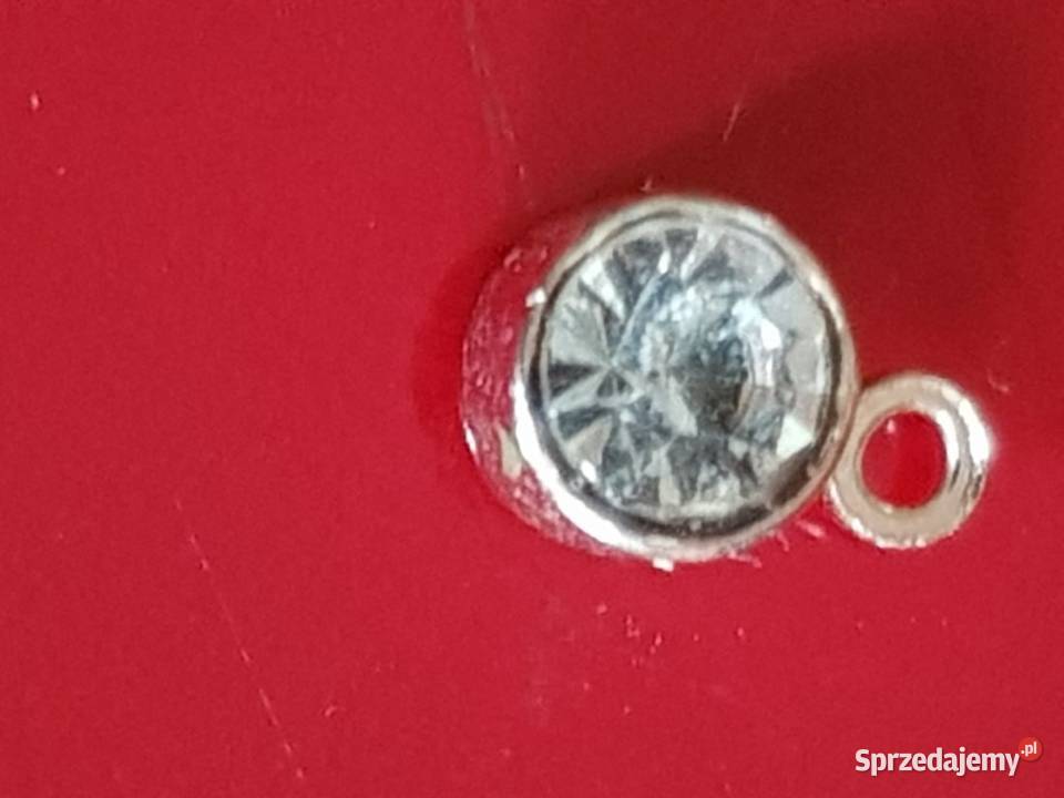 zawieszka z cyrkonią biżuteria przywieszka Kielce