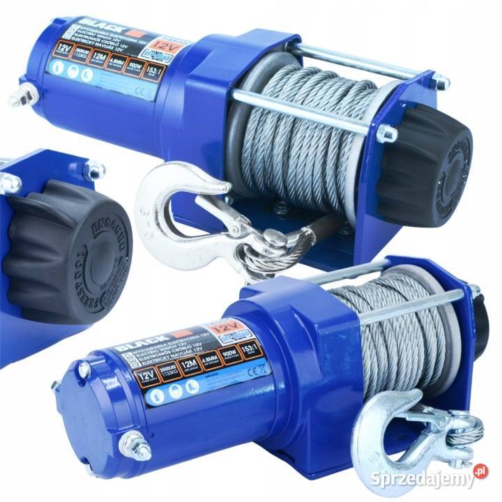 WCIĄGARK WYCIĄGARKA 2500LBS 12V 900W ELEKTRYCZNA zachodniopomorskie Szczecin