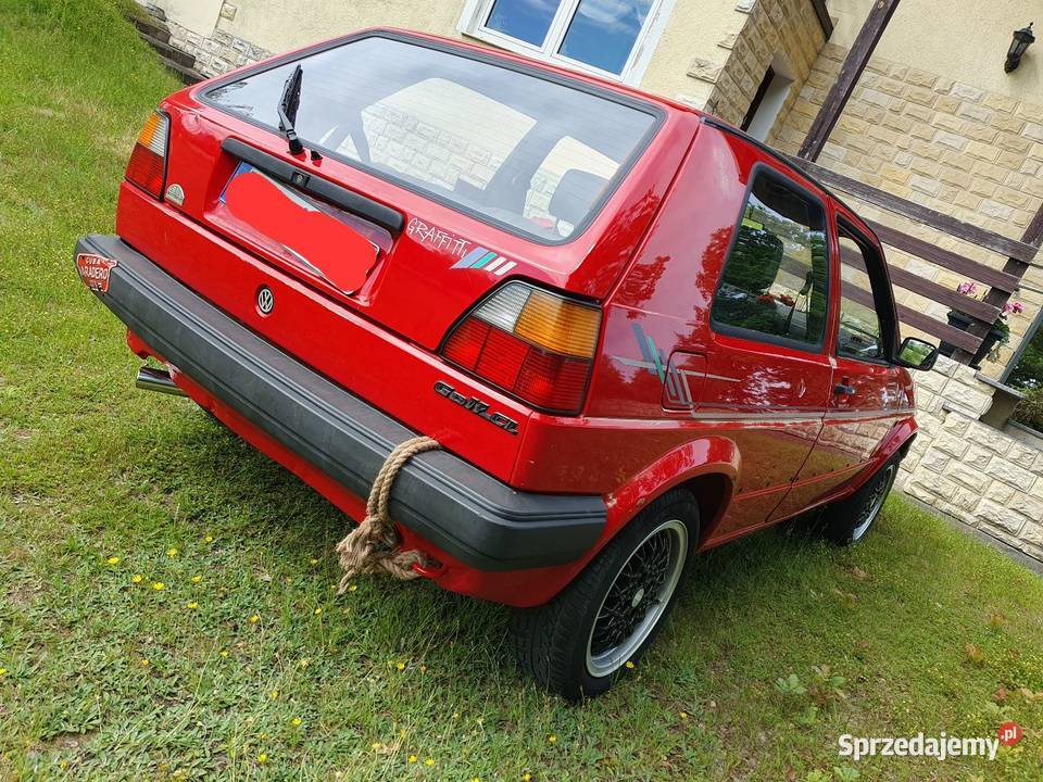 Vw Golf 2 16 pn gaz lpg bez rdzy I dziur zdrowy serwisowany w ASO Bolesławiec
