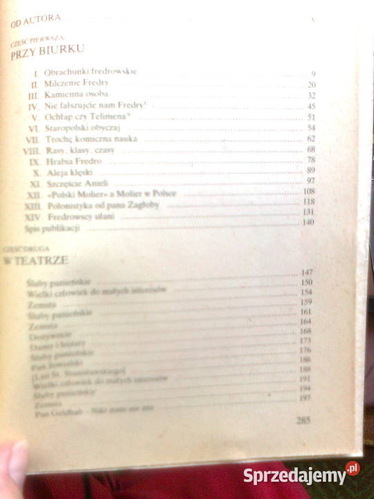 Tadeusz Boy Żeleński Obrachunki fredrowskie mazowieckie Warszawa