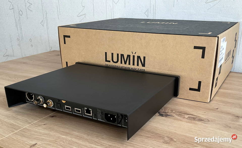 Transport sieciowy Lumin U2 Mini czarny nowy Pozostałe Lublin sprzedam