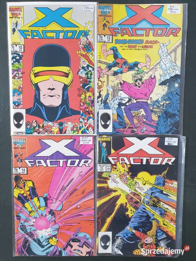 XFactor kolekcja 29 oryginalnych komiksów Marvel Superbohaterowie