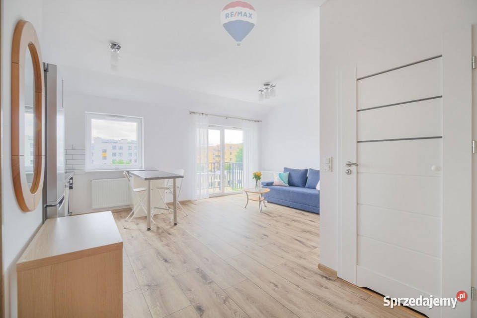 Kawalerka z balkonem w pełni wyposażona