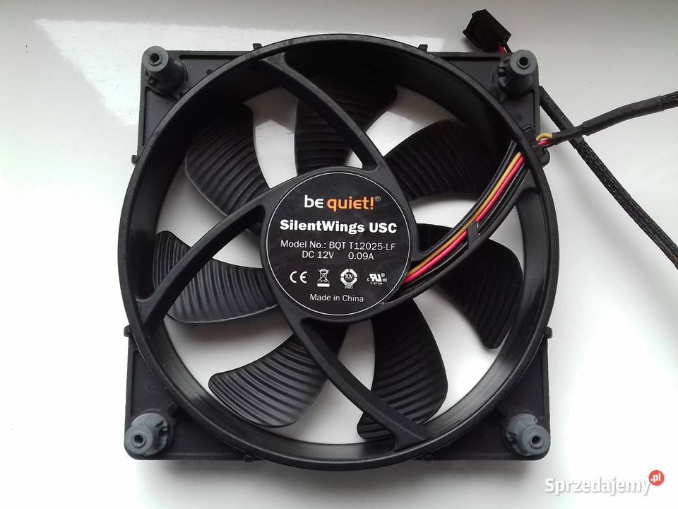 Wentylator 120mm bequiet SilentWings USC BQT Bydgoszcz