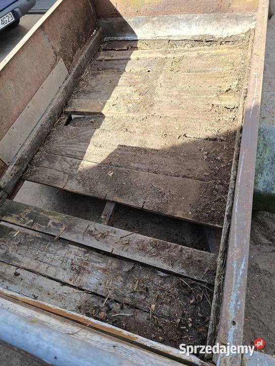 Przyczepka rolnicza wózek ciągnikowa wielkopolskie Nowy Tomyśl