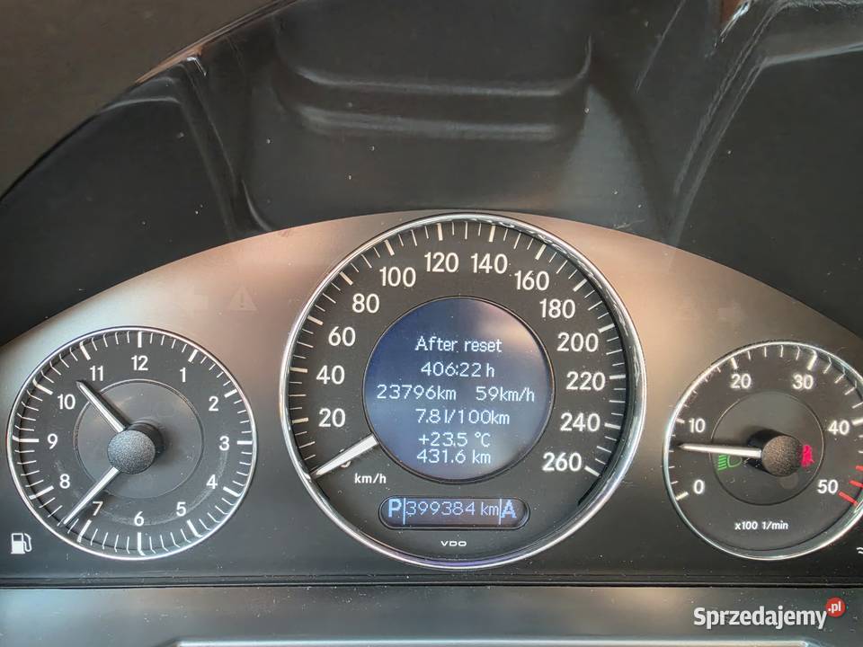 Mercedes S211 om648 e280 CDi Szczecin