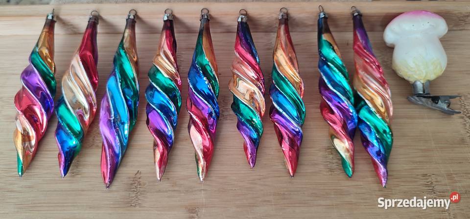 PRL świderki ozdoby choinkowe podlaskie Białystok