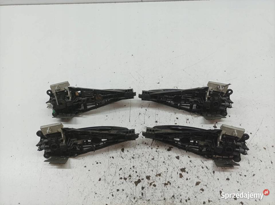 KLAMKA ZEWNĘTRZNA KOMPLET LEWA PRAWA PRZÓD TYŁ Klamki