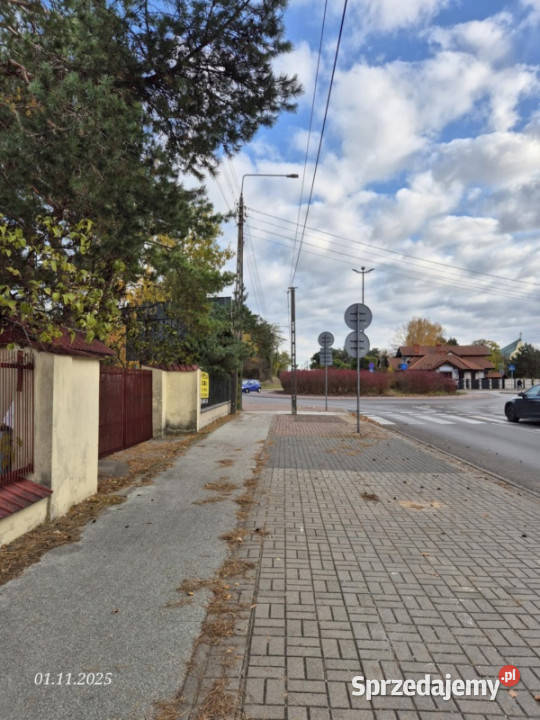 Działka budowlana Legionowo asfalt Sprzedaż
