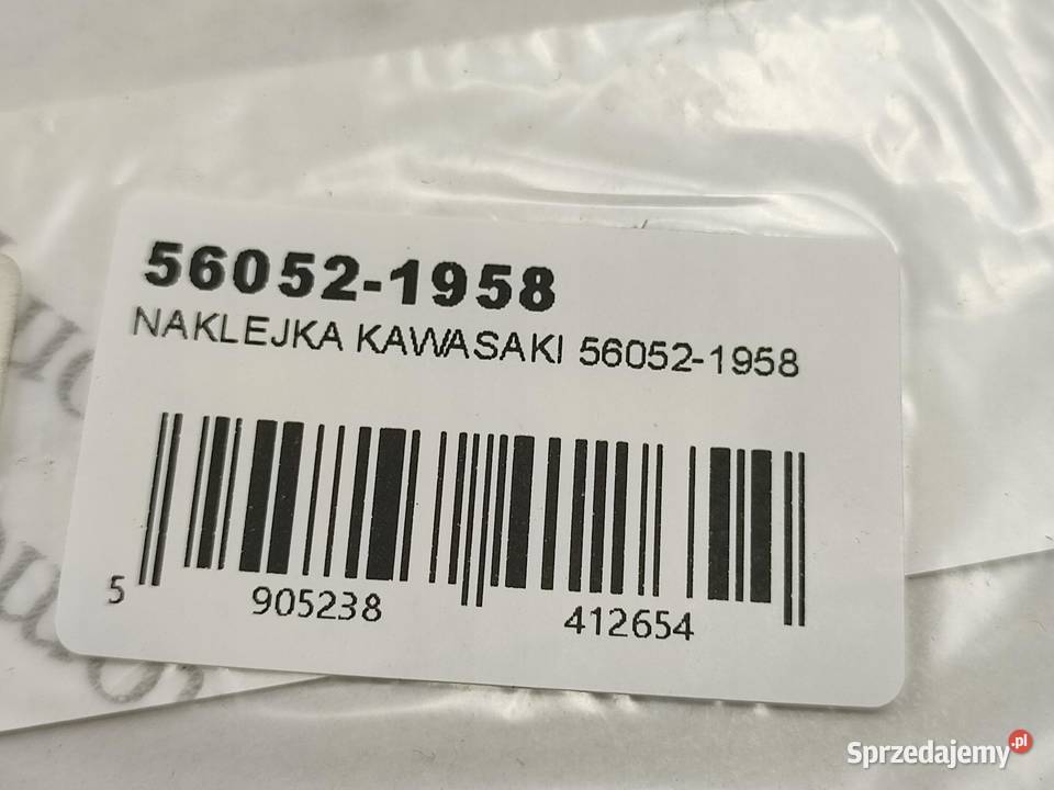 NAKLEJKA VERSYS NA LEWY BOCZEK KAWASAKI lubelskie