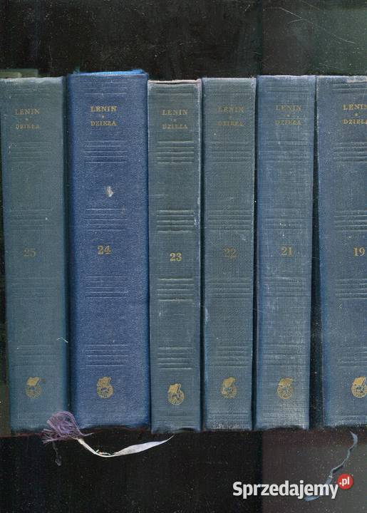 Dzieła T19 2122232425 Lenin zachodniopomorskie Szczecin