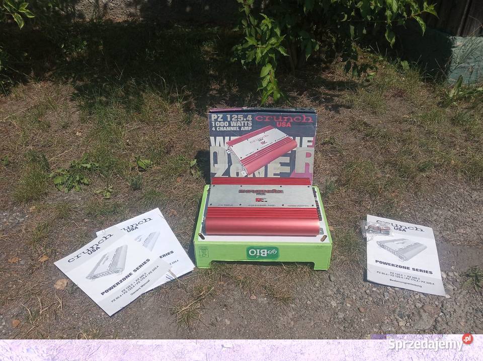 Tuba Subwoofer Skrzynia Basowa Wzmacniacz Radio Dzierżoniów