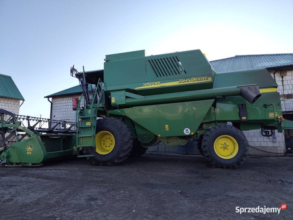 Kombajn zbożowy John Deere 1450 CWS ulepszone Zbożowe Chyliny