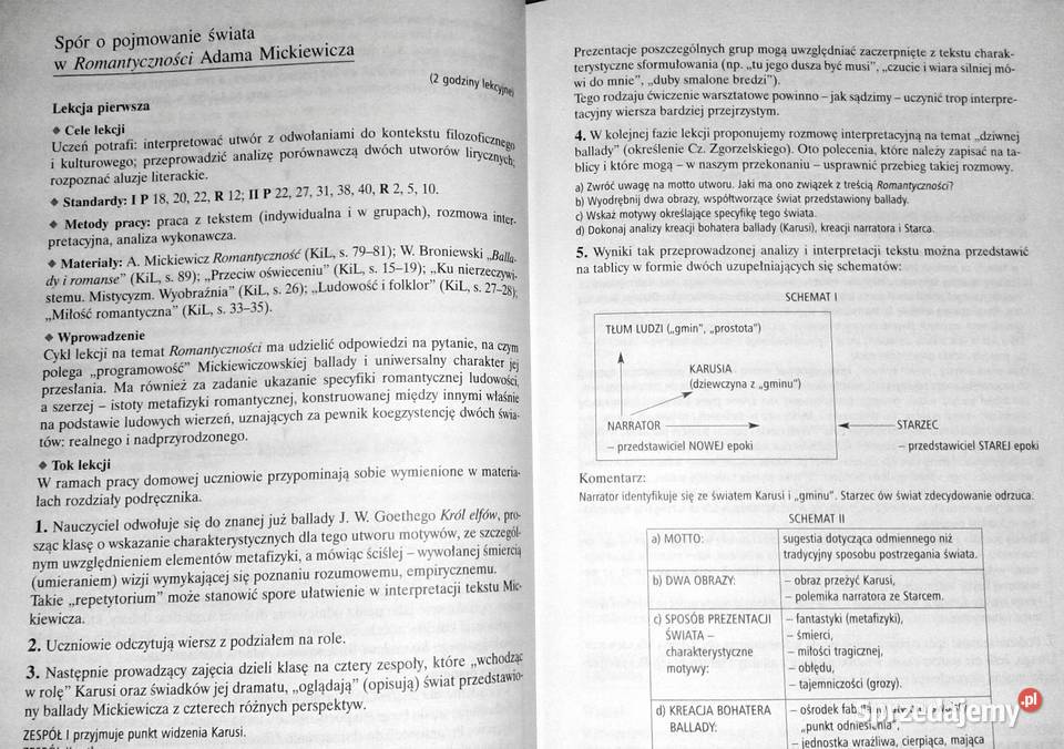 Barwy epok 2 Scenariusze lekcji Michał Orczyk Chełm
