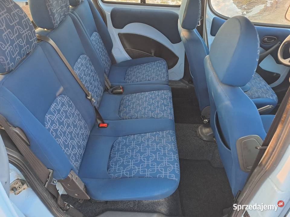 Fiat Doblo 16 benzyna nieuszkodzony lubelskie Lublin