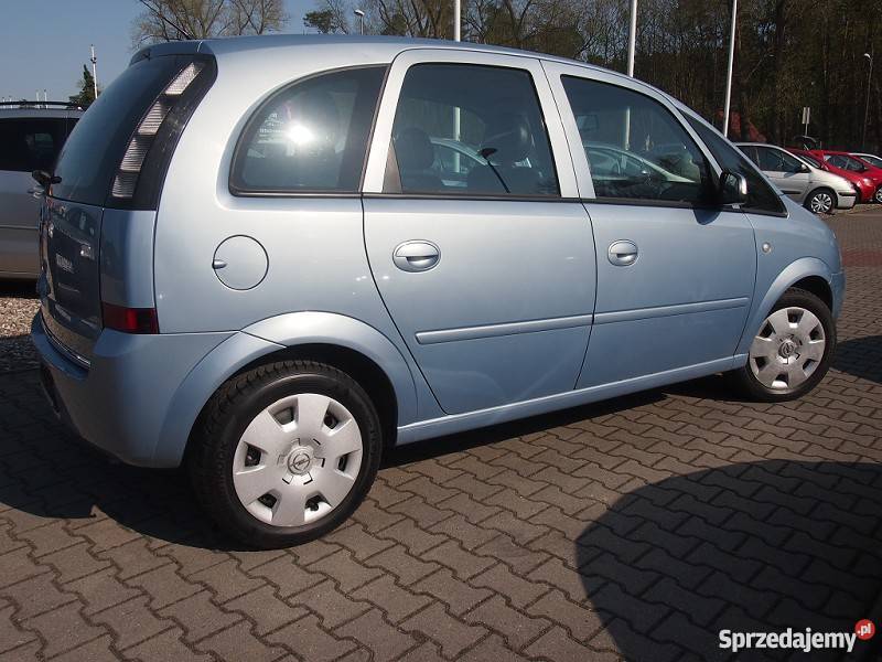 Opel Meriva niebieski elektryczne szyby zachodniopomorskie Morzyczyn sprzedam
