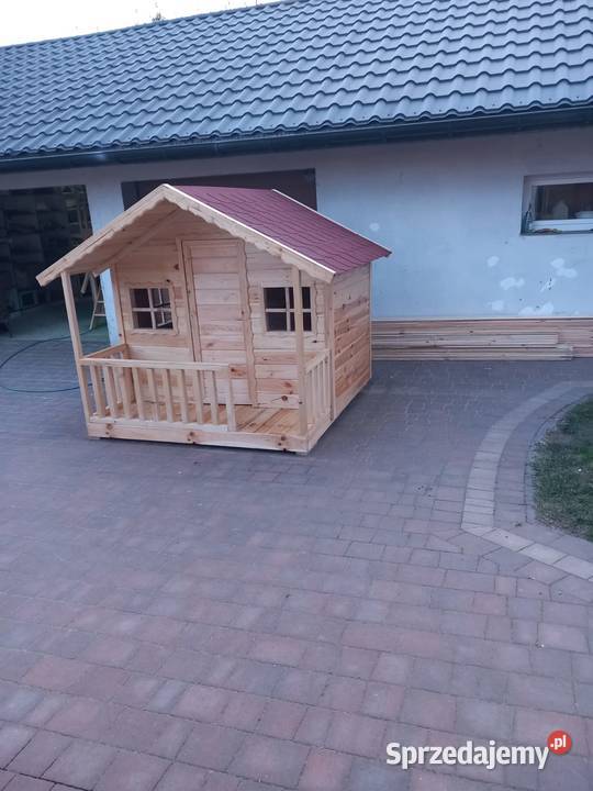 Domki drewniane place zabaw dzieci Mielec