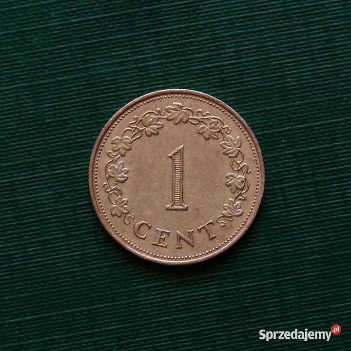 MALTA 1 cent 1977r Numizmatyka Gliwice