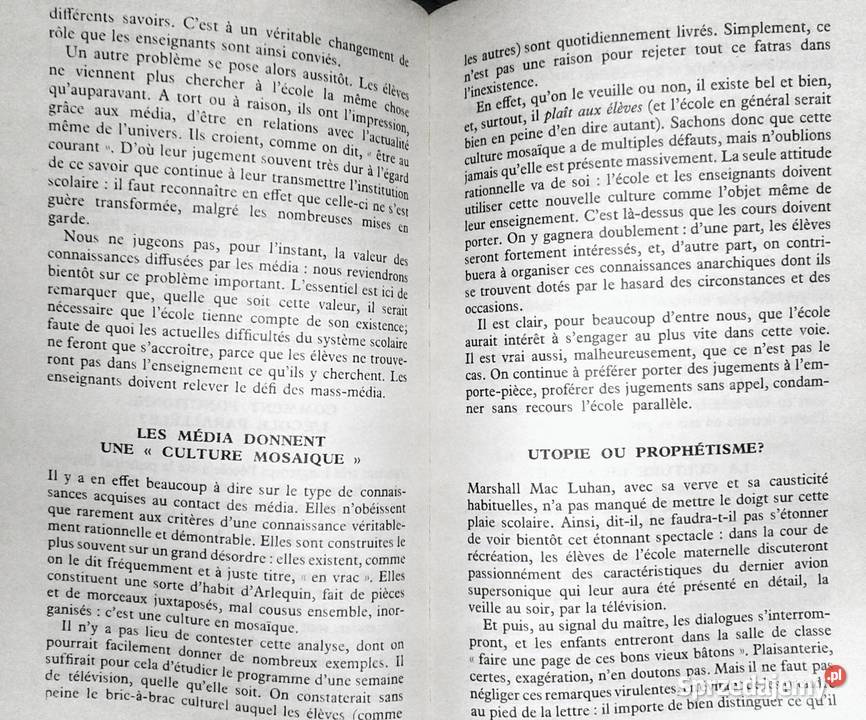 Vers la dictature des media par Louis Porcher miękka lubelskie Chełm sprzedam