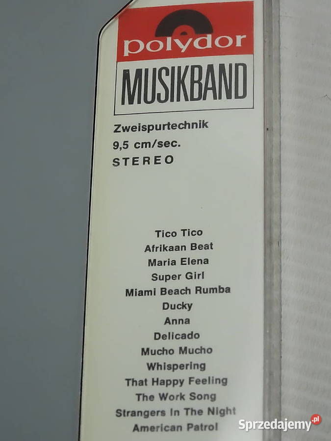 Taśma Magnetofonowa Szpula Polydor Discothque la Płyty i kasety lubelskie Biłgoraj