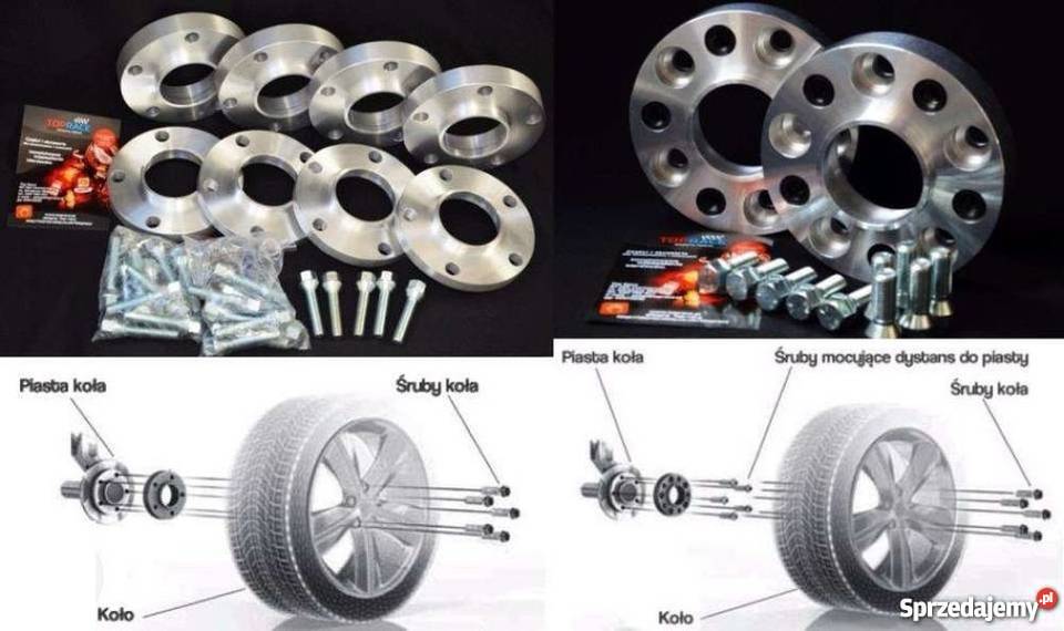 DYSTANSE ADAPTERY BMW E36 E38 E46 E60 E90 E39 Pozostałe Koszalin sprzedam