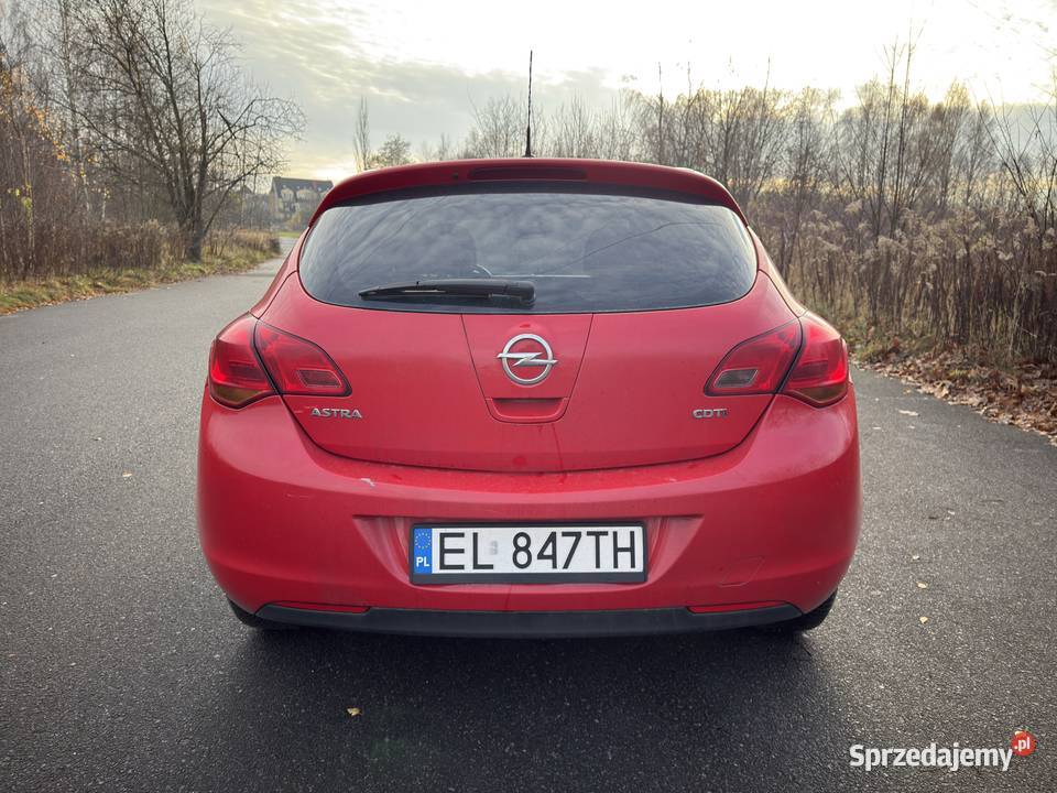 Opel Astra J 17 CDTI 110 Łódź