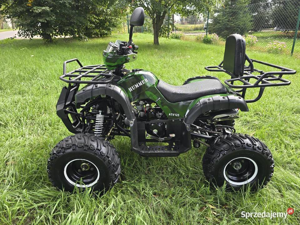 Quad Hummer 125cc 2024 Automat 11r Koła 7 Super nieuszkodzony Kruszwica