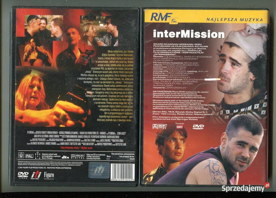 Strefa ciszy InterMission 2 Filmy DVD sprzedam
