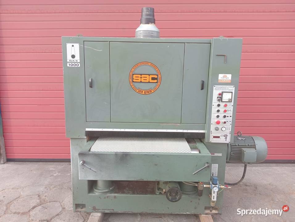 Szlifierka szerokotaśmowa SAC Wejherowo