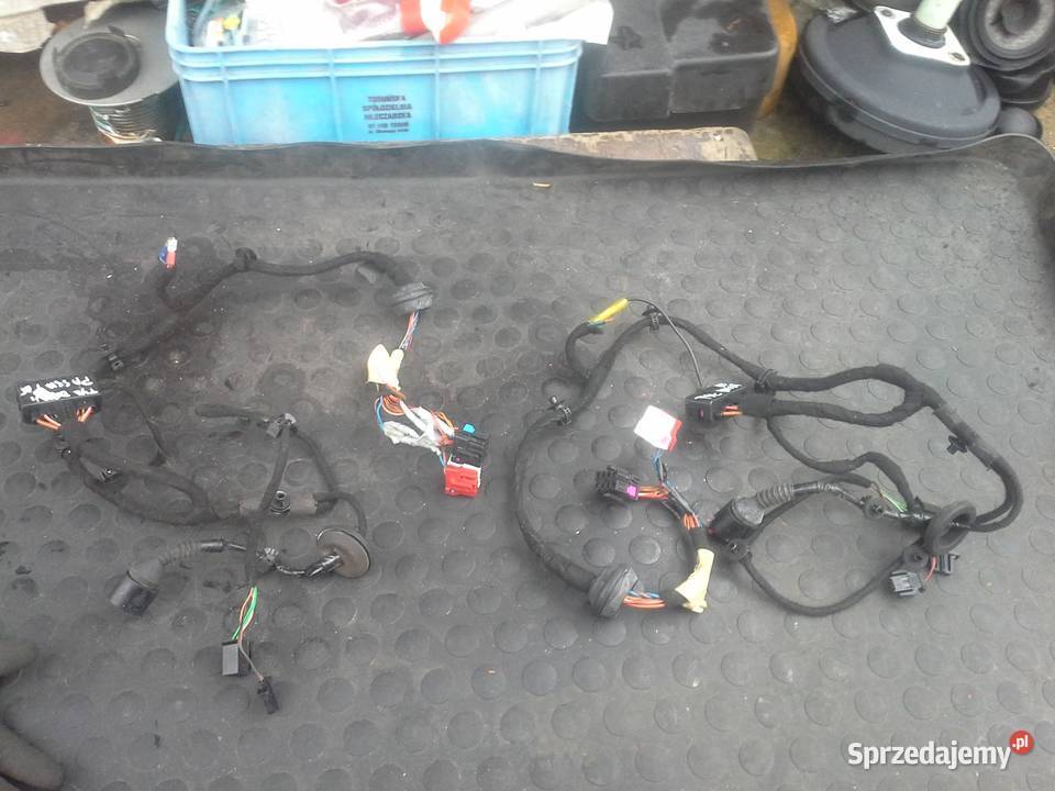 Passat B5 sedan przewody instalacja drzwi przód Dębno