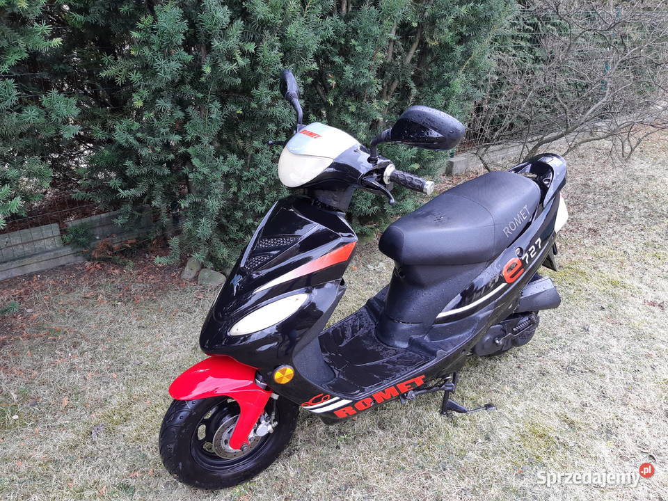 Skuter Romet 727 Eco I właściciel Rok produkcji 2012 Katowice