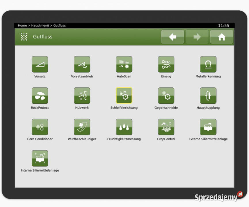 Krone BigX 780 Terminal XTouch 12 Pozostałe