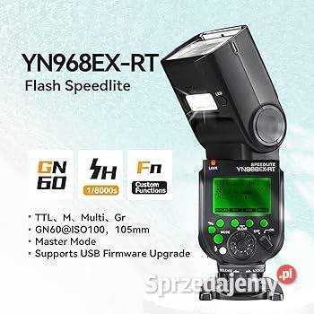Lampa błyskowa Yongnuo YN968EXRT Akcesoria śląskie Myszków